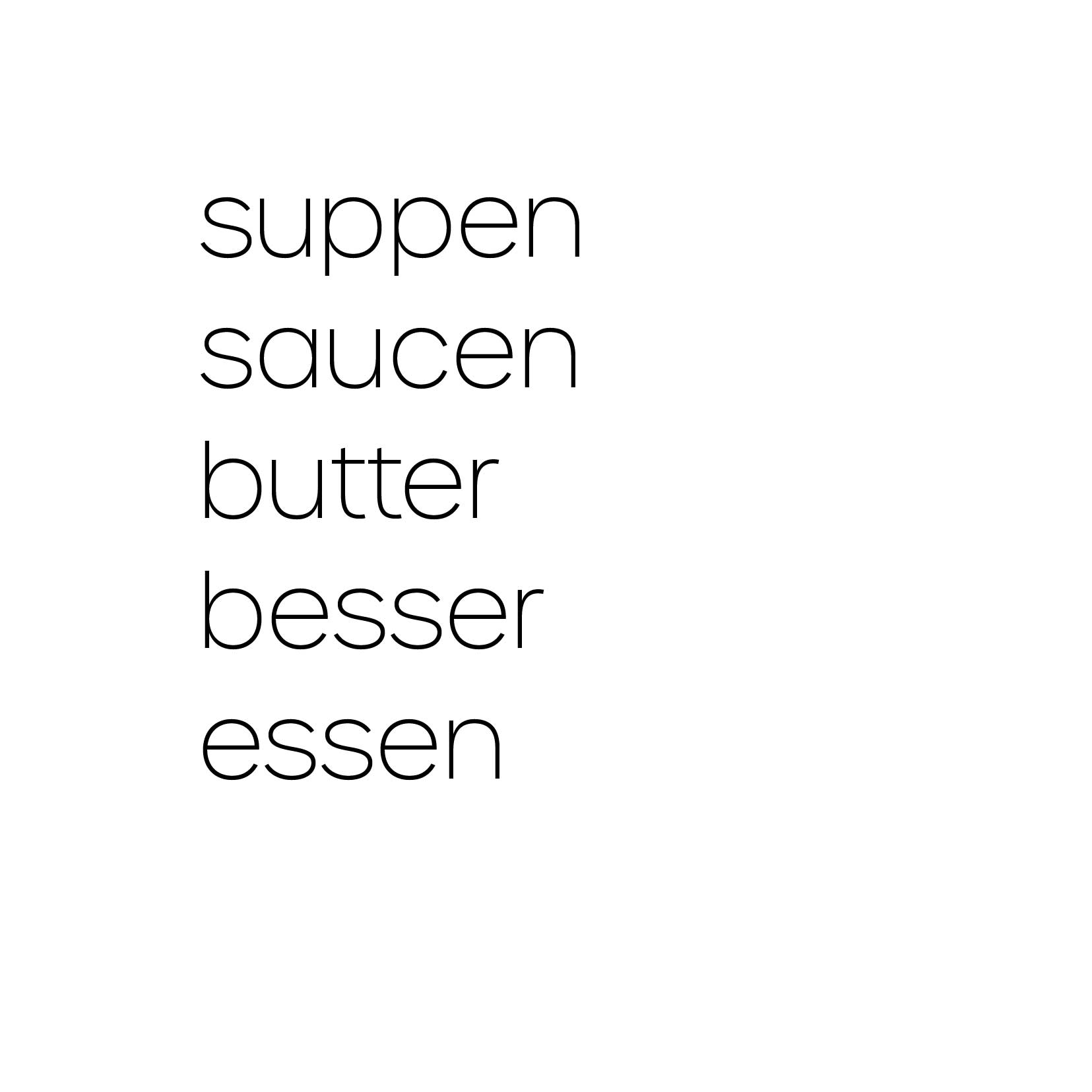 La Berenice AG Steinen Schweiz Suppen Saucen Butter